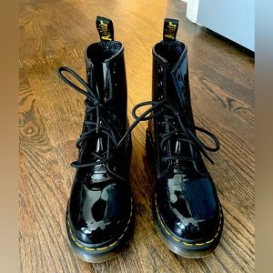 Dr. Martens Black patent leather US size 7